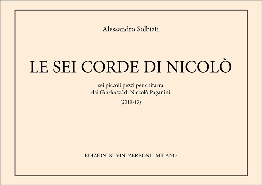 Le Sei Corde Di Nicolò